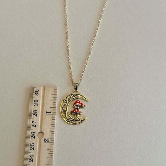 Mushroom necklace N1105 - Picture 3 of 3